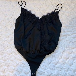 Abercrombie and Fitch silk and lace bodysuit